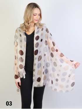 Fashion Polka Dots Design Fashion Scarf